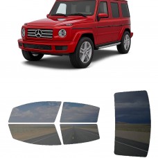 לרכב Mercedes Benz G-ClassSUV 2019 ציפוי חלונות שחורים רב פעמי סיליקון לחלונות קדמיים, אחוריים ולחלון האחורי