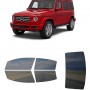 לרכב Mercedes Benz G-ClassSUV 2019 ציפוי חלונות שחורים רב פעמי סיליקון לחלונות קדמיים, אחוריים ולחלון האחורי