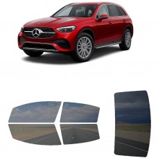 לרכב Mercedes Benz GLCSUV L 2023 ציפוי חלונות שחורים רב פעמי סיליקון לחלונות קדמיים, אחוריים ולחלון האחורי