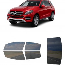 לרכב Mercedes Benz GLE SUV 2016 ציפוי חלונות שחורים רב פעמי סיליקון לחלונות קדמיים, אחוריים ולחלון האחורי