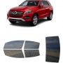 לרכב Mercedes Benz GLE SUV 2016 ציפוי חלונות שחורים רב פעמי סיליקון לחלונות קדמיים, אחוריים ולחלון האחורי