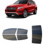 לרכב Mercedes Benz GLESUV SUV 2016 ציפוי חלונות שחורים רב פעמי סיליקון לחלונות קדמיים, אחוריים ולחלון האחורי