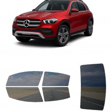 לרכב Mercedes Benz GLESUV SUV 2020 ציפוי חלונות שחורים רב פעמי סיליקון לחלונות קדמיים, אחוריים ולחלון האחורי