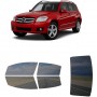 לרכב Mercedes Benz GLK Class SUV 2010 ציפוי חלונות שחורים רב פעמי סיליקון לחלונות קדמיים, אחוריים ולחלון האחורי