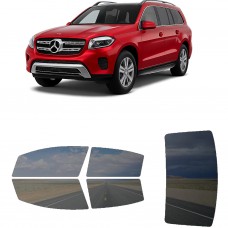 לרכב Mercedes Benz GLS Four-doorSUV 2017 ציפוי חלונות שחורים רב פעמי סיליקון לחלונות קדמיים, אחוריים ולחלון האחורי
