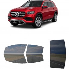 לרכב Mercedes Benz GLS Four-doorSUV 2020 ציפוי חלונות שחורים רב פעמי סיליקון לחלונות קדמיים, אחוריים ולחלון האחורי