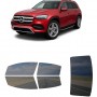 לרכב Mercedes Benz GLSSUV 2020 ציפוי חלונות שחורים רב פעמי סיליקון לחלונות קדמיים, אחוריים ולחלון האחורי