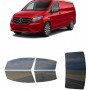 לרכב Mercedes Benz Metris 2016 ציפוי חלונות שחורים רב פעמי סיליקון לחלונות קדמיים, אחוריים ולחלון האחורי