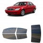 לרכב Mercedes Benz S Class Sedan 2000 ציפוי חלונות שחורים רב פעמי סיליקון לחלונות קדמיים, אחוריים ולחלון האחורי