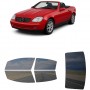 לרכב Mercedes Benz SLK TwodoorConvertible 1990 ציפוי חלונות שחורים רב פעמי סיליקון לחלונות קדמיים, אחוריים ולחלון האחורי