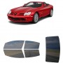 לרכב Mercedes Benz SLR TwodoorConvertible 2005 ציפוי חלונות שחורים רב פעמי סיליקון לחלונות קדמיים, אחוריים ולחלון האחורי