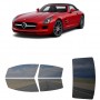 לרכב Mercedes Benz SLS TwodoorConvertible 2010 ציפוי חלונות שחורים רב פעמי סיליקון לחלונות קדמיים, אחוריים ולחלון האחורי