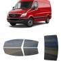 לרכב Mercedes Benz SprinterVan 2010 ציפוי חלונות שחורים רב פעמי סיליקון לחלונות קדמיים, אחוריים ולחלון האחורי