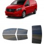 לרכב Mercedes Benz Vito 2018 ציפוי חלונות שחורים רב פעמי סיליקון לחלונות קדמיים, אחוריים ולחלון האחורי