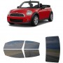 לרכב Mini Cnovertible Two-doorConvertible 2014 ציפוי חלונות שחורים רב פעמי סיליקון לחלונות קדמיים, אחוריים ולחלון האחורי