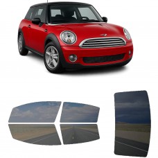 לרכב Mini Cooper 2008 ציפוי חלונות שחורים רב פעמי סיליקון לחלונות קדמיים, אחוריים ולחלון האחורי