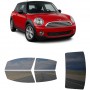 לרכב Mini Cooper 2008 ציפוי חלונות שחורים רב פעמי סיליקון לחלונות קדמיים, אחוריים ולחלון האחורי