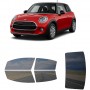 לרכב Mini Cooper Hatchback 2015 ציפוי חלונות שחורים רב פעמי סיליקון לחלונות קדמיים, אחוריים ולחלון האחורי