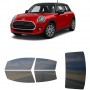 לרכב Mini Cooper TwodoorHatchback 2014 ציפוי חלונות שחורים רב פעמי סיליקון לחלונות קדמיים, אחוריים ולחלון האחורי
