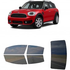 לרכב Mini Countryman 2021 ציפוי חלונות שחורים רב פעמי סיליקון לחלונות קדמיים, אחוריים ולחלון האחורי
