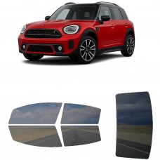 לרכב Mini COUNTRYMAN COOPER S 2023 ציפוי חלונות שחורים רב פעמי סיליקון לחלונות קדמיים, אחוריים ולחלון האחורי