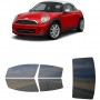 לרכב Mini Coupe TwodoorCoupe 2012 ציפוי חלונות שחורים רב פעמי סיליקון לחלונות קדמיים, אחוריים ולחלון האחורי