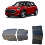 לרכב Mini Hardtop 4 Door Cooper 2020 ציפוי חלונות שחורים רב פעמי סיליקון לחלונות קדמיים, אחוריים ולחלון האחורי