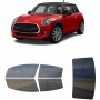 לרכב Mini HardtopTwo-door Two-doorCoupe 2015 ציפוי חלונות שחורים רב פעמי סיליקון לחלונות קדמיים, אחוריים ולחלון האחורי