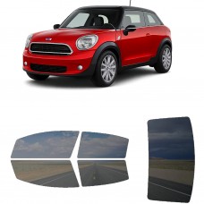 לרכב Mini Paceman 2013 ציפוי חלונות שחורים רב פעמי סיליקון לחלונות קדמיים, אחוריים ולחלון האחורי