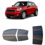 לרכב Mini Paceman 2013 ציפוי חלונות שחורים רב פעמי סיליקון לחלונות קדמיים, אחוריים ולחלון האחורי