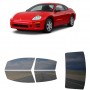 לרכב Mitsubishi Eclipse TwodoorCoupe 2000 ציפוי חלונות שחורים רב פעמי סיליקון לחלונות קדמיים, אחוריים ולחלון האחורי