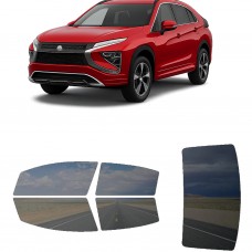 לרכב Mitsubishi EclipseCross Four-doorSUV 2022 ציפוי חלונות שחורים רב פעמי סיליקון לחלונות קדמיים, אחוריים ולחלון האחורי