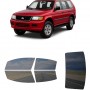 לרכב Mitsubishi Montero Sport SUV 1997 ציפוי חלונות שחורים רב פעמי סיליקון לחלונות קדמיים, אחוריים ולחלון האחורי