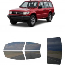 לרכב Mitsubishi Montero SUV 1994 ציפוי חלונות שחורים רב פעמי סיליקון לחלונות קדמיים, אחוריים ולחלון האחורי