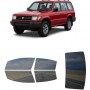 לרכב Mitsubishi Montero SUV 1994 ציפוי חלונות שחורים רב פעמי סיליקון לחלונות קדמיים, אחוריים ולחלון האחורי