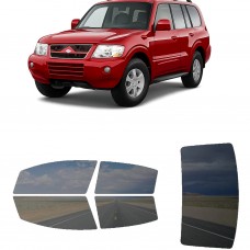 לרכב Mitsubishi Montero4D SUV 2001 ציפוי חלונות שחורים רב פעמי סיליקון לחלונות קדמיים, אחוריים ולחלון האחורי