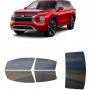 לרכב Mitsubishi Outlander Phev GT 2022 ציפוי חלונות שחורים רב פעמי סיליקון לחלונות קדמיים, אחוריים ולחלון האחורי