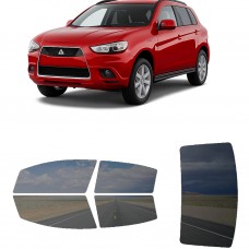 לרכב Mitsubishi Outlander Sport SUV 2011 ציפוי חלונות שחורים רב פעמי סיליקון לחלונות קדמיים, אחוריים ולחלון האחורי