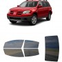 לרכב Mitsubishi Outlander SUV 2003 ציפוי חלונות שחורים רב פעמי סיליקון לחלונות קדמיים, אחוריים ולחלון האחורי