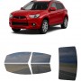 לרכב Mitsubishi OutlanderSport(CanadianRVR) Sport(CanadianRVR) 2011 ציפוי חלונות שחורים רב פעמי סיליקון לחלונות קדמיים, אחוריים ולחלון האחורי