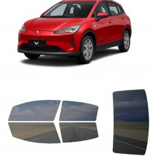 לרכב Neta V 2021 ציפוי חלונות שחורים רב פעמי סיליקון לחלונות קדמיים, אחוריים ולחלון האחורי