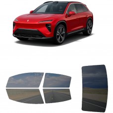 לרכב NIO ES7 2022 ציפוי חלונות שחורים רב פעמי סיליקון לחלונות קדמיים, אחוריים ולחלון האחורי