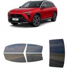 לרכב NIO ES8 2021 ציפוי חלונות שחורים רב פעמי סיליקון לחלונות קדמיים, אחוריים ולחלון האחורי