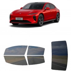 לרכב NIO ET5 2022 ציפוי חלונות שחורים רב פעמי סיליקון לחלונות קדמיים, אחוריים ולחלון האחורי