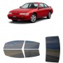 לרכב Nissan 200SX TwodoorCoupe 1995 ציפוי חלונות שחורים רב פעמי סיליקון לחלונות קדמיים, אחוריים ולחלון האחורי