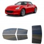 לרכב Nissan 370Z TwodoorConvertible 2010 ציפוי חלונות שחורים רב פעמי סיליקון לחלונות קדמיים, אחוריים ולחלון האחורי