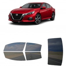 לרכב Nissan Altima 2019 ציפוי חלונות שחורים רב פעמי סיליקון לחלונות קדמיים, אחוריים ולחלון האחורי