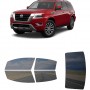 לרכב Nissan Armada 2021 ציפוי חלונות שחורים רב פעמי סיליקון לחלונות קדמיים, אחוריים ולחלון האחורי