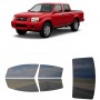 לרכב Nissan Frontier CrewPickup 2000 ציפוי חלונות שחורים רב פעמי סיליקון לחלונות קדמיים, אחוריים ולחלון האחורי