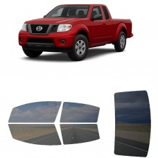 לרכב Nissan Frontier S 2021 ציפוי חלונות שחורים רב פעמי סיליקון לחלונות קדמיים, אחוריים ולחלון האחורי